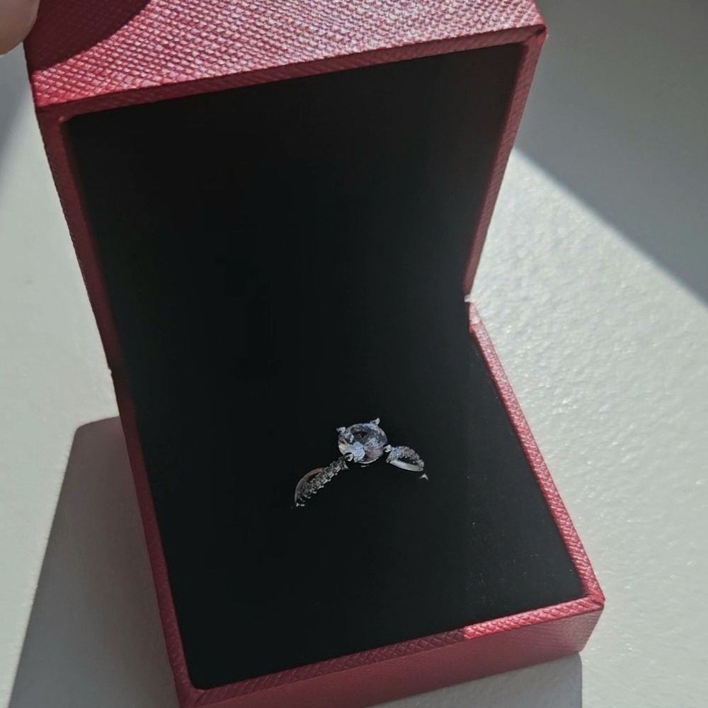 1.0 GRA Moissanite ADJUSTABLE Ring